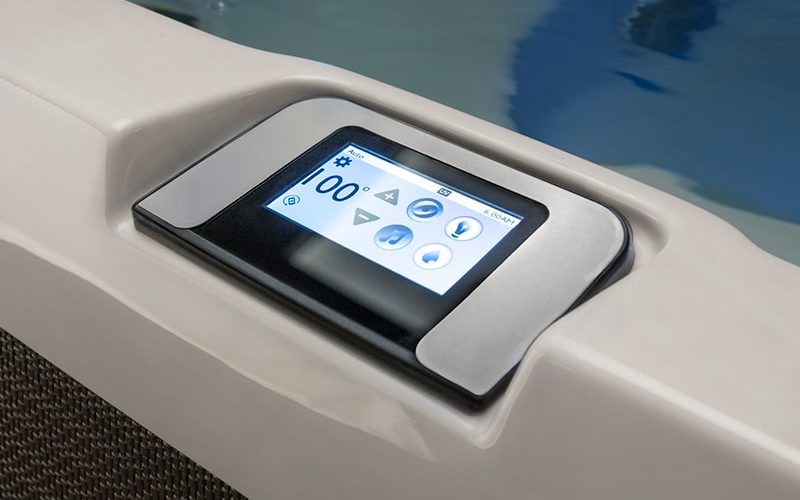 jacuzzi-control-panel Jacuzzi Hot Tubs Touchscreen Control Panel